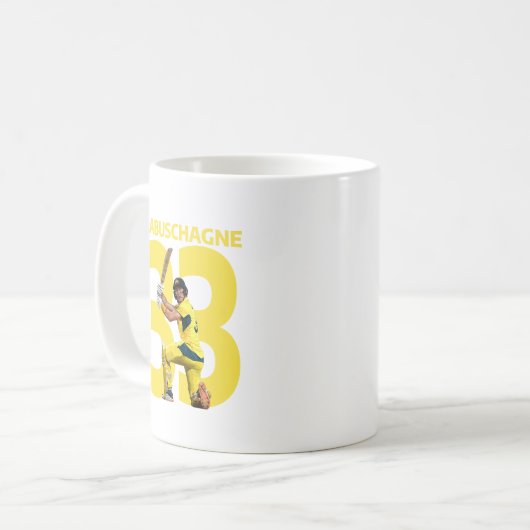 Marnus Labuschagne - Australian Cricketer Kaffeetasse (Vorderseite Links)