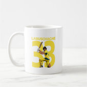 Marnus Labuschagne - Australian Cricketer Kaffeetasse (Links)