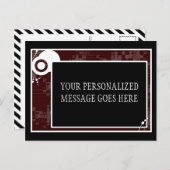 Maroblocksystem Postkarte (Vorne/Hinten)