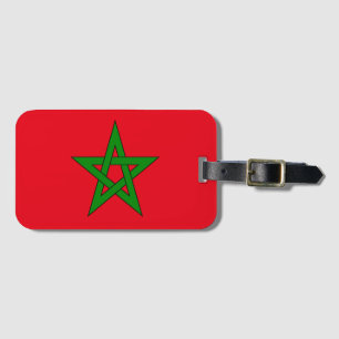 Maroc-Flagge Gepäckanhänger