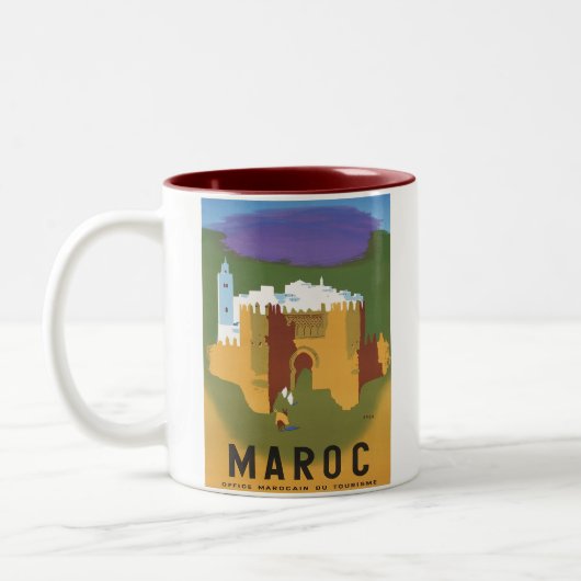 MAROC ZWEIFARBIGE TASSE (Links)