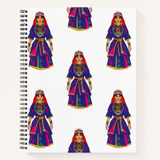 Marocaine Berbère Notizblock (Vorderseite)