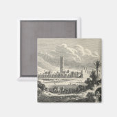Marocco: Afrika, 1860er Magnet (Vorderseite/Rückseite)