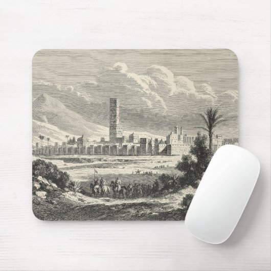 Marocco: Afrika, 1860s Mousepad (Mit Mouse)