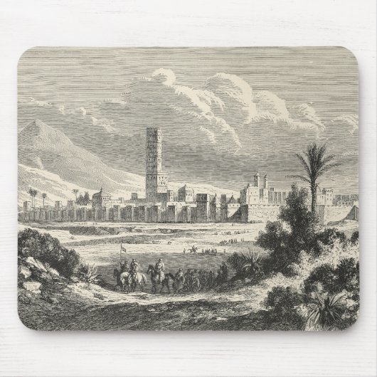 Marocco: Afrika, 1860s Mousepad (Vorne)