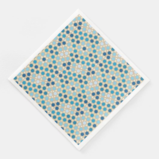 Marocco-Farbmuster Serviette (Ecke)