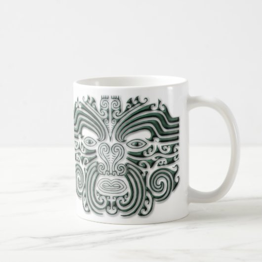 Maroi Tätowierungstein Kaffeetasse (Rechts)