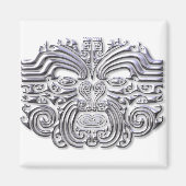 Maroi tattoo-silver magnet (Vorne)