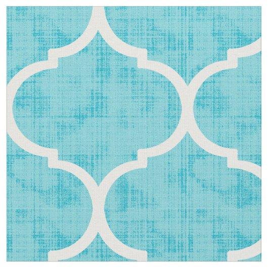Marokkaner Quatrefoil Stoff (Nahaufnahme)