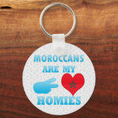 Marokkaner sind meine Heime Schlüsselanhänger (Vorderseite)