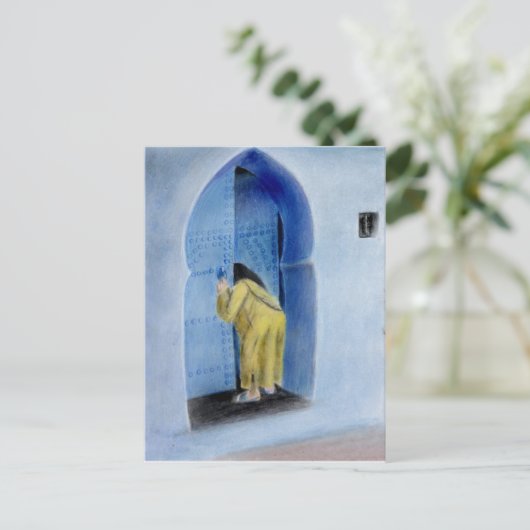 Marokkanerin Postkarte (Stehend Vorderseite)