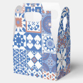 marokkanisch-blau, braun geschenkschachtel (Geöffnet)