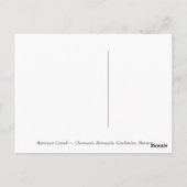 Marokkanisch Camel Postcard Postkarte (Rückseite)