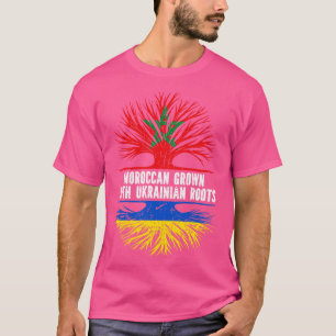 Marokkanisch gewachsen mit ukrainischen Wurzeln Fl T-Shirt