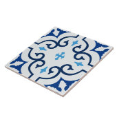 Marokkanisch inspiriert, blaue Mittelmeerfliesen Fliese (Seite)