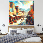 Marokkanisch_Markt_in_Agdz Leinwanddruck (Insitu (Schlafzimmer))