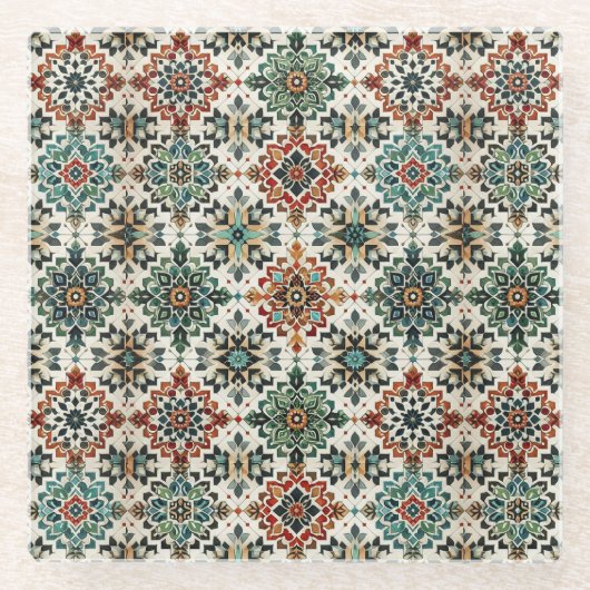 Marokkanisch-Melody Glasuntersetzer (Vorderseite)