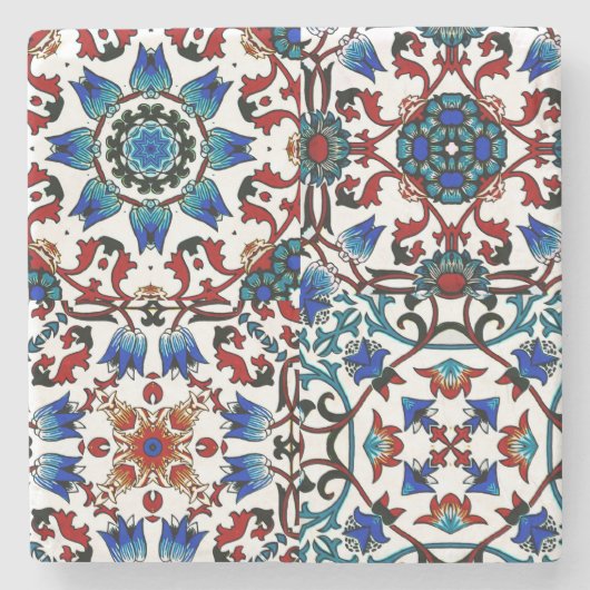 Marokkanisch, mosaik, türkisch, steinuntersetzer (Vorderseite)