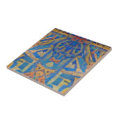 marokkanisch mosaikblau aquamarine bunte Dekoratio Fliese (Seite)