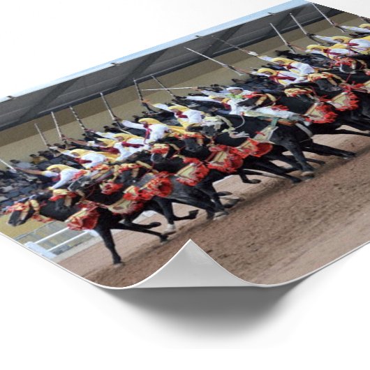 Marokkanisch Poster (Ecke)