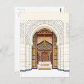 marokkanisch postkarte (Vorne/Hinten)