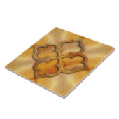 marokkanisch-quatrefoil Carnelian Fliese (Seite)