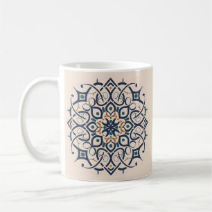 Marokkanische Andalusische Dekorationen, Mandala-M Kaffeetasse