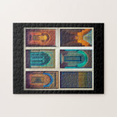 marokkanische Arkaden Puzzle (Horizontal)