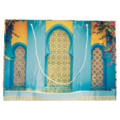 Marokkanische Art - Geschenk-Tasche Große Geschenktüte (Rückseite)