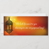 Marokkanische Einladung (Rückseite)