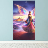 marokkanische Fairy Leinwanddruck (Insitu (Holzboden))