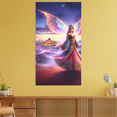 marokkanische Fairy Leinwanddruck (Insitu (Wohnzimmer))