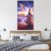 marokkanische Fairy Leinwanddruck (Insitu (Schlafzimmer))