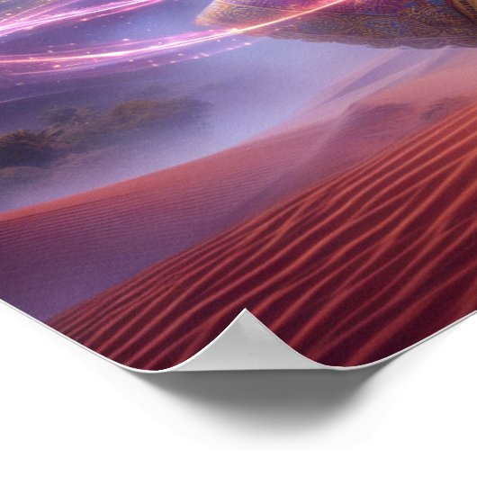 marokkanische Fairy Poster (Ecke)