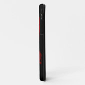 Marokkanische Flagge - Pinselstrich Case-Mate iPhone Hülle (Hinten/Links)