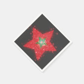 marokkanische Flagge Serviette (Ecke)