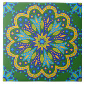 Marokkanische Fliese (Vorderseite)