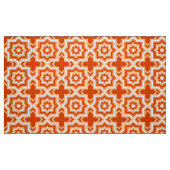 Marokkanische Fliese, Mandarine und Hellorangees Stoff (Fat Quarter (45,7 x 55,9 cm))
