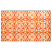 Marokkanische Fliese, Mandarine und Hellorangees Stoff (Yard (91,4 cm))