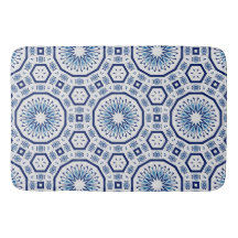 marokkanische Fliesen, blaue Fliesen, Multimedia-D