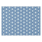 marokkanische Fliesen, blaue Fliesen, Multimedia-D Tischdecke (Vorderseite (Horizontal))