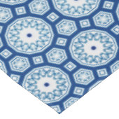 marokkanische Fliesen, blaue Fliesen, Multimedia-D Tischdecke (Schrägansicht)