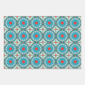 marokkanische Fliesen Geschenkpapier Set (Vorderseite 3)