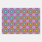 marokkanische Fliesen Geschenkpapier Set (Vorderseite 2)