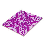 marokkanische Fliesen - tief orchid und rosa (Seite)