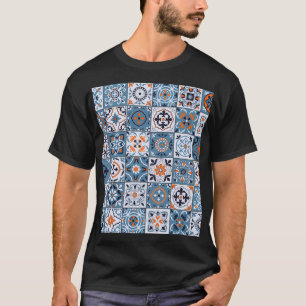 marokkanische Fliesen: Vintage Nahtlose Eleganz T-Shirt
