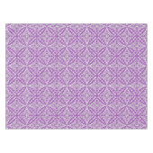 marokkanische Fliesen - violett und weiß Tischdecke (Vorderseite (Horizontal))