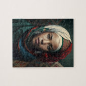 marokkanische Frau Puzzle (Horizontal)
