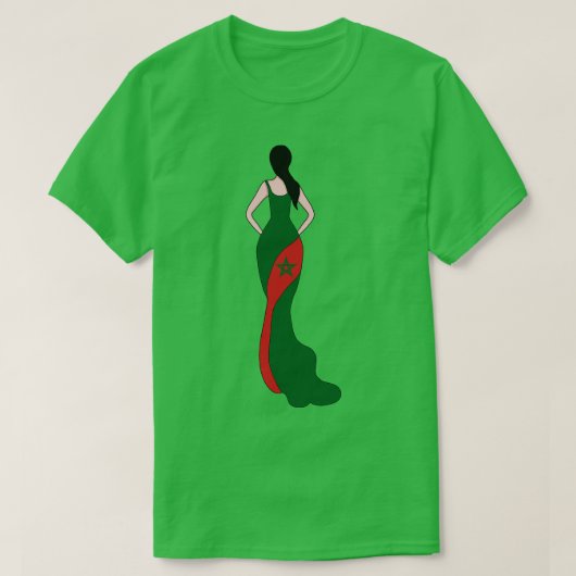 Marokkanische Frau T-Shirt (Design vorne)