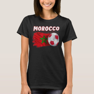 Marokkanische Fußballmannschaft Männer Marokkaner T-Shirt